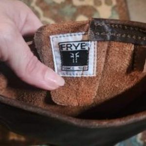 Frye veronica women's leather cowboy boot. Sz 7. Brown